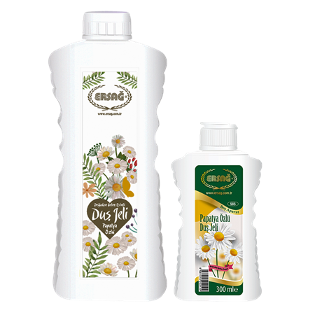 ERSAĞ APARATLI PAPATYA ÖZLÜ DUŞ JELİ 1000 ML