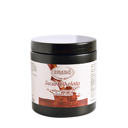 ERSAĞ SICAK ÇİKOLATA (OMEGA 3, KALSİYUM, D3 VİTAMİNİ)