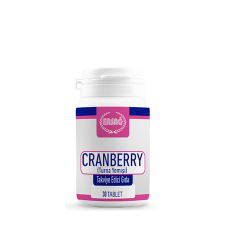 ERSAĞ CRANBERRY (TURNA YEMİŞİ) TABLET