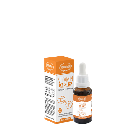 ERSAĞ VİTAMİN D3-K2 30 ML