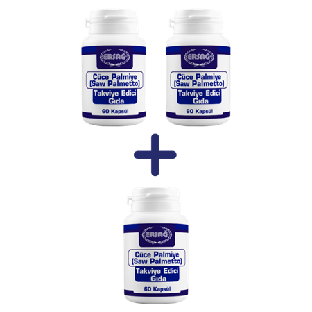 ERSAĞ CÜCE PALMİYE (SAW PALMETTO) (2 ALANA 1 HEDİYE)