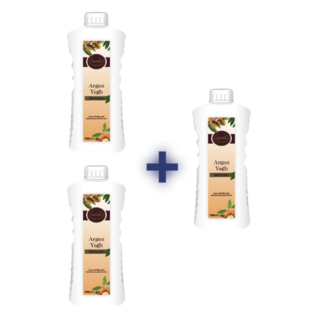 ERSAĞ ARGAN YAĞLI ŞAMPUAN 1000 ML (2 ALANA 1 HEDİYE)