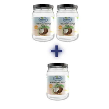 ERSAĞ HİNDİSTAN CEVİZİ YAĞI 270 GR (2 ALANA 1 HEDİYE)