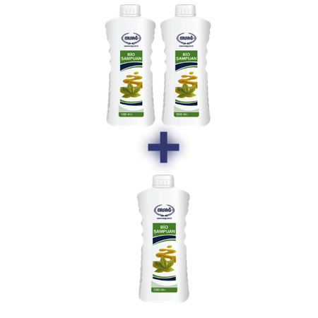 ERSAĞ BİO ŞAMPUAN 1000 ML (2 ALANA 1 HEDİYE)