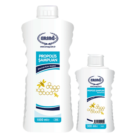 ERSAĞ APARATLI PROPOLİSLİ (NORMAL-KURU) ŞAMPUAN 1000 ML
