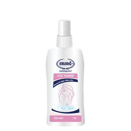 ERSAĞ YÜZ TONİĞİ (NORMAL YAĞLI CİLTLER İÇİN) 200 ML