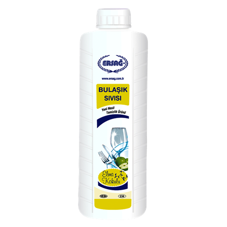 ERSAĞ BULAŞIK SIVISI (ELMA KOKULU) 1000 ML